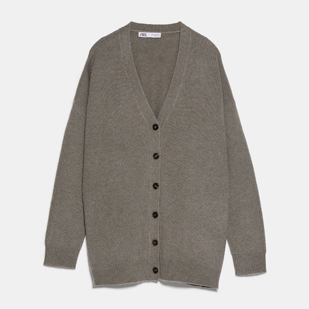 Zara 100% Cashmere Cardigan - Picture 6 of 6
